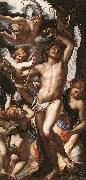PROCACCINI, Giulio Cesare St Sebastian Tended by Angels af oil painting picture wholesale